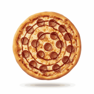 RM BBQ Sausage Melt Pizza